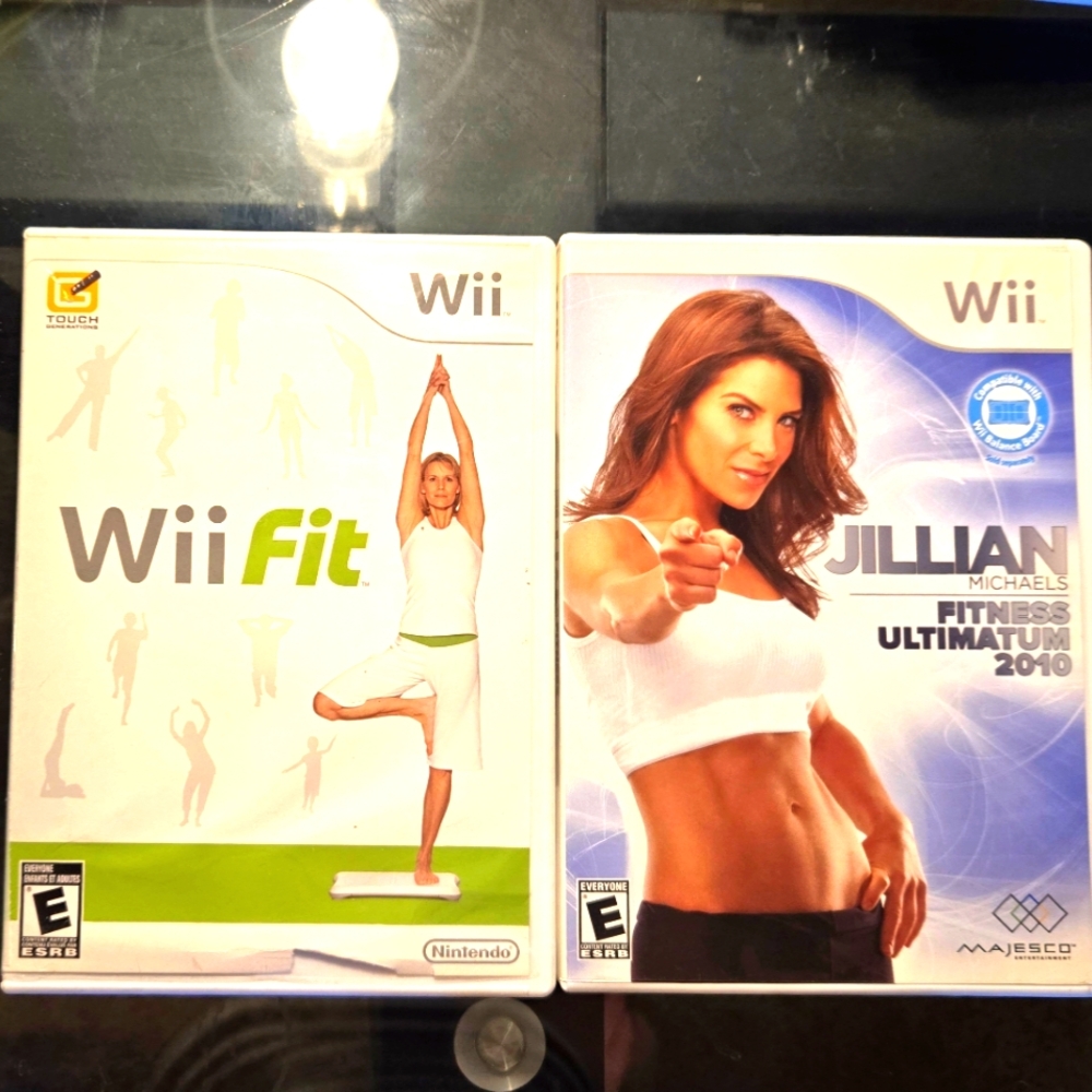 Wii Fit and Jillian Michaels Fitness Ultimatum 2010 for Wii
